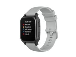 Bracelete Para Garmin Vivomove Sport (20mm) Cinza Cuich