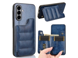 Capa De Celular Com Estampa De Vaca E Cartão De Costura Para Samsung Galaxy A56 5g
