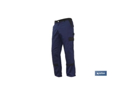 Pantalon trab. flex. jano regular fit mar/negro t-52