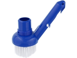 Pincel de vácuo para cantos de piscina, com anel ajustável, liga a mangueiras, padrão | S/MARCA