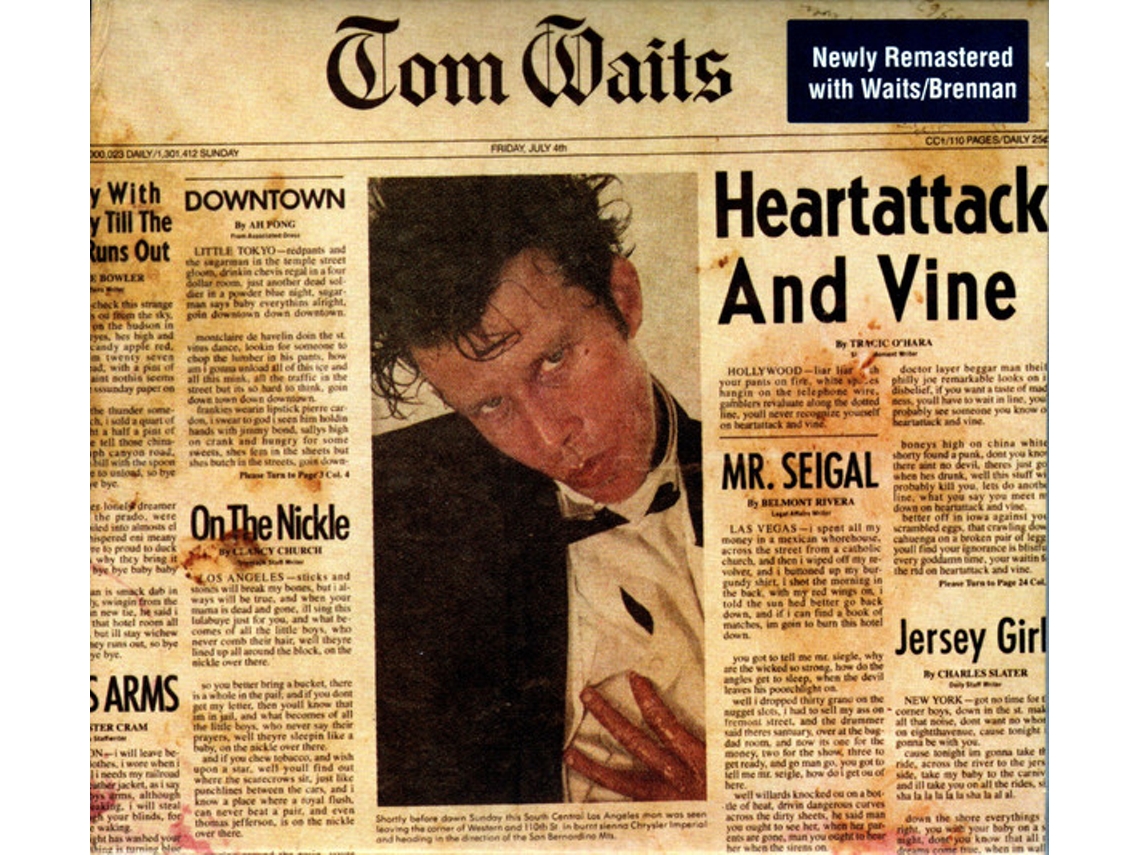 CD Tom Waits - Heartattack And Vine