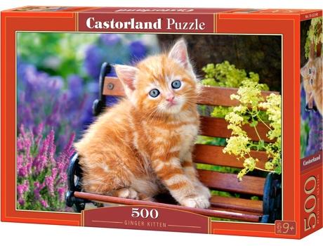 Puzzle  Ginger kitten (500 Peças)