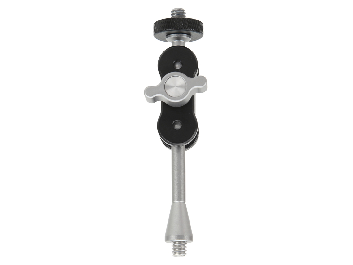 Camera Extension Mount Bar Universal Aluminium Alloy Camera Extend Bracket For Fill Light Live Microphone Tm‑3 98mm LAXISCREED