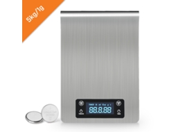 Balança de Cozinha Digital Eletrônica com Visor Lcd para Confeitaria e Culinária AQUAFORGE