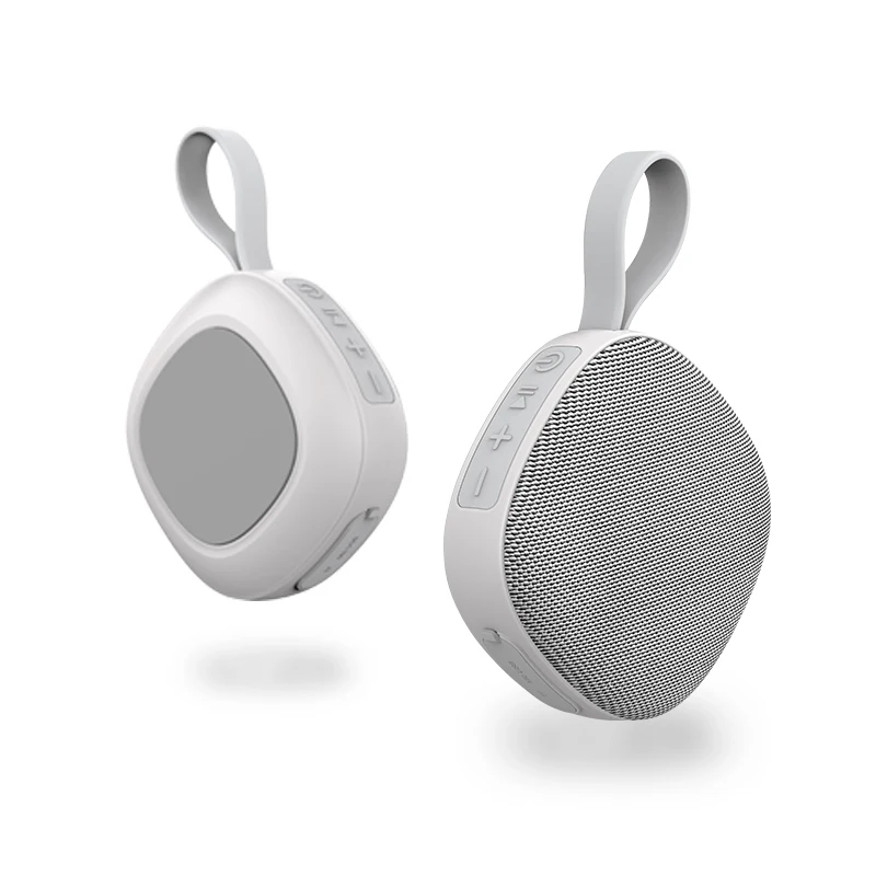 (cinza) Mini Alto-falante Bluetooth 5.0 De 5 W Com Subwoofer Em Tela De Tecido