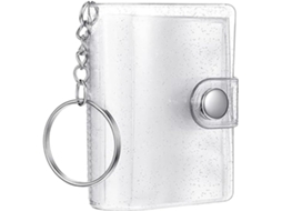 Portátil Com Pochettes Transparentes - Mini Álbum De Fotos Porte - Clés - Organização De Fotos