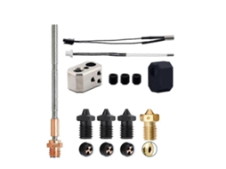 Kit de Hotend GOKOCO para Impressora 3D com Bico de 0,4mm e Haste de Aquecimento
