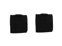 2pcs/set 2.5m Bandagem De Coton Para Punho Boxe Kickboxing Muay Thai (preto)