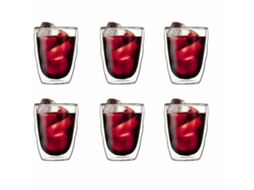 Conjunto de flocos transparentes VETONEK Bodum (6 unidades)