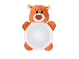 Mali espelho de Brinquedo para Assento de Carro com Padrão de Urso Cartoon Infantil
