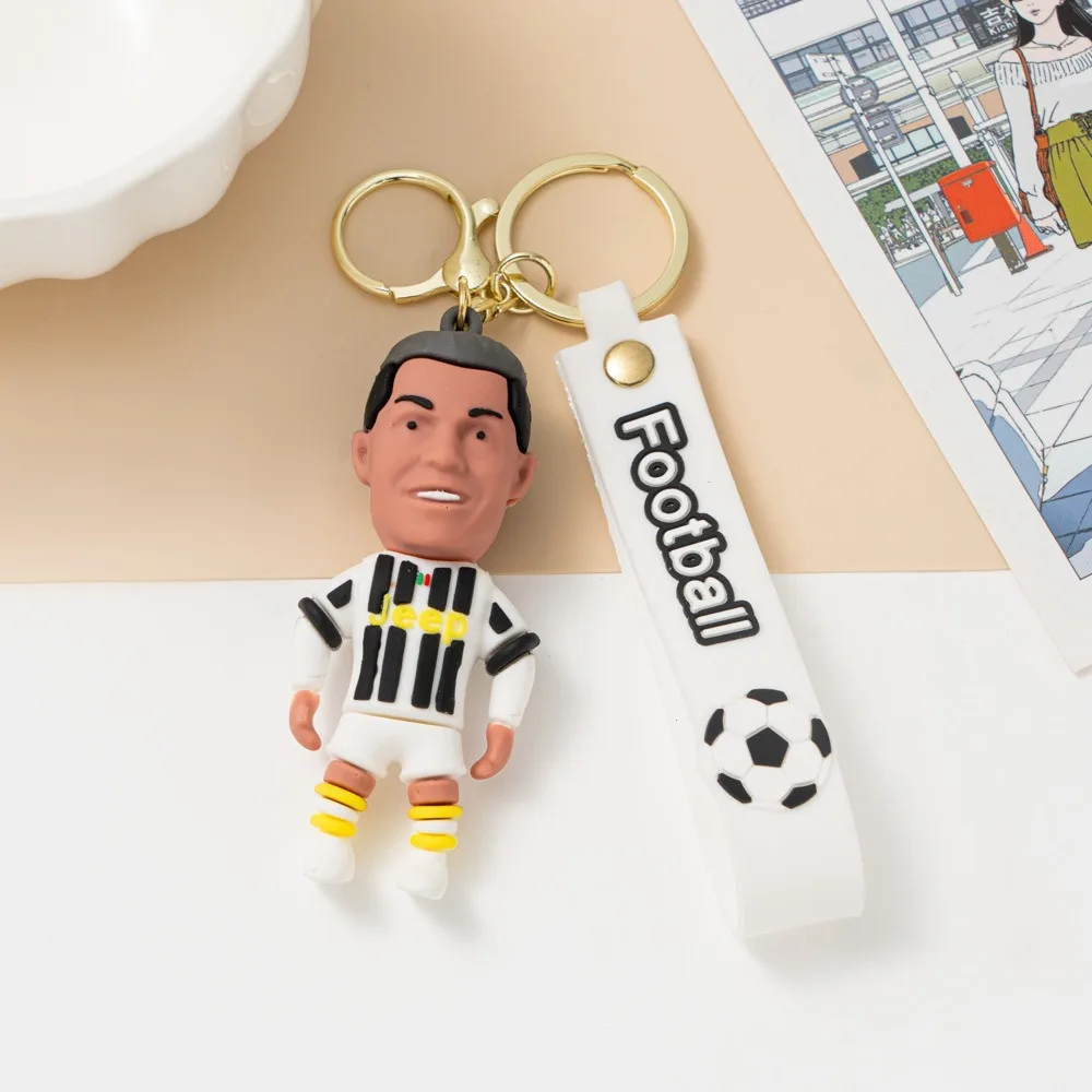 Chaveiros, Enfeites E Lembrancinhas Com Figuras De Jogadores De Futebol Em Pvc.