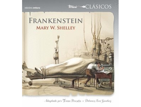 Livro Frankenstein de Mary W. Shelley (Galego)