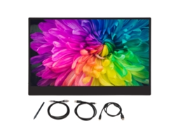 Monitor Portátil 15.6" 4k LAXISCREED Caneta Sensível
