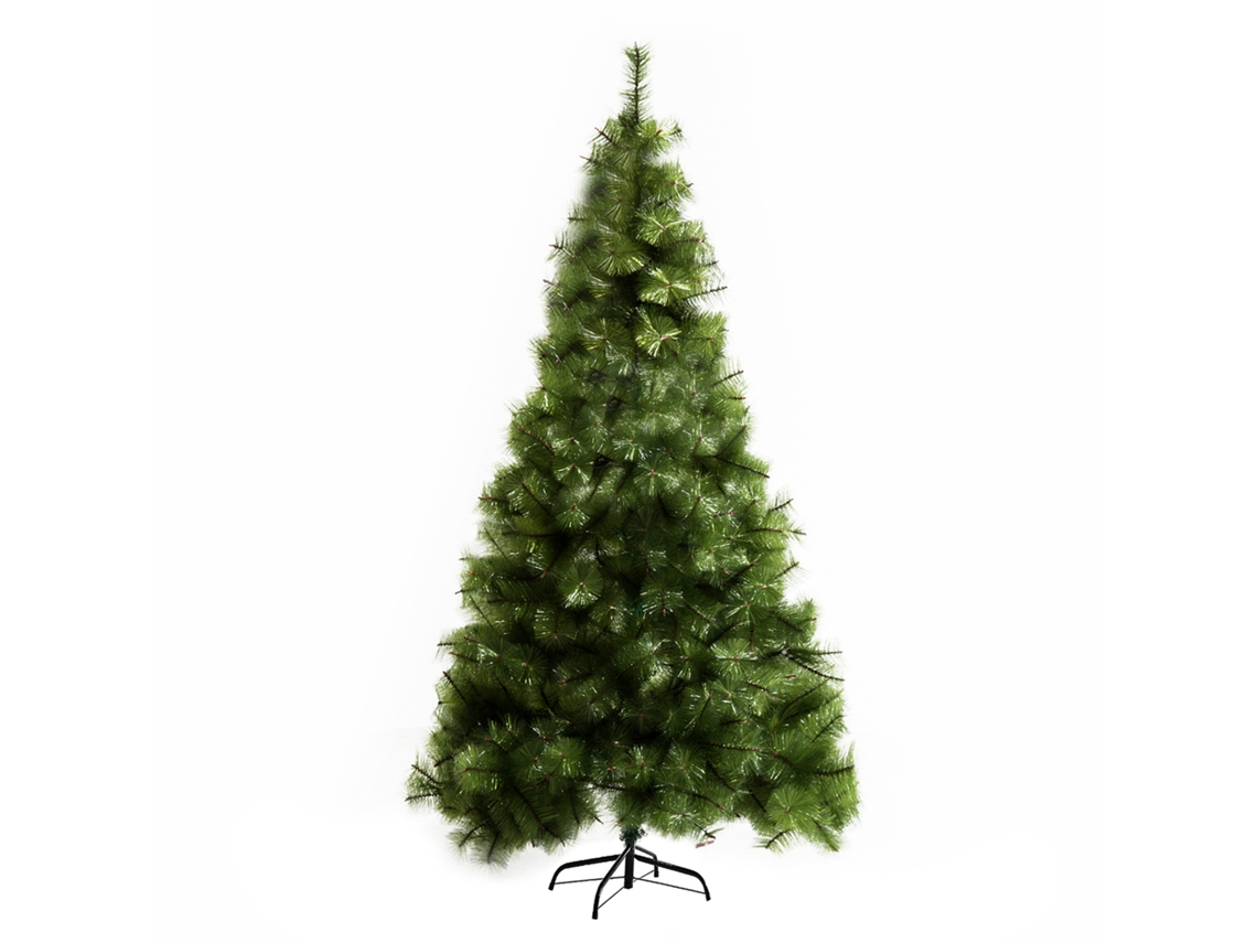 Árvore de Natal Artificial 210 Cm Árvore de Natal Artificial com 505 Pregos Decoração de Natal Natal, Incluindo Suporte Metálico para Internos Ge