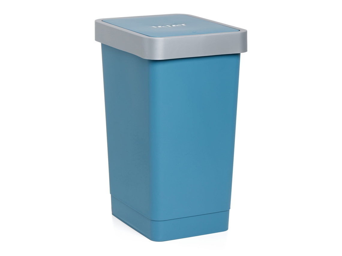 Caixote do Lixo TATAY (25 L - Aço Inoxidável - Multicor)