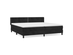 Box Spring Bed, Box Spring Beds Vidaxl Preto Veludo (200 X 200 Cm)