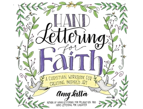 Livro Hand Lettering for Faith de Amy Latta (Inglês)