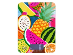 Balança De Cozinha Inteligente Bright Color Fruits 5kg 5g, Com 4-recipientes Especiarias, Capacidade De Viagem