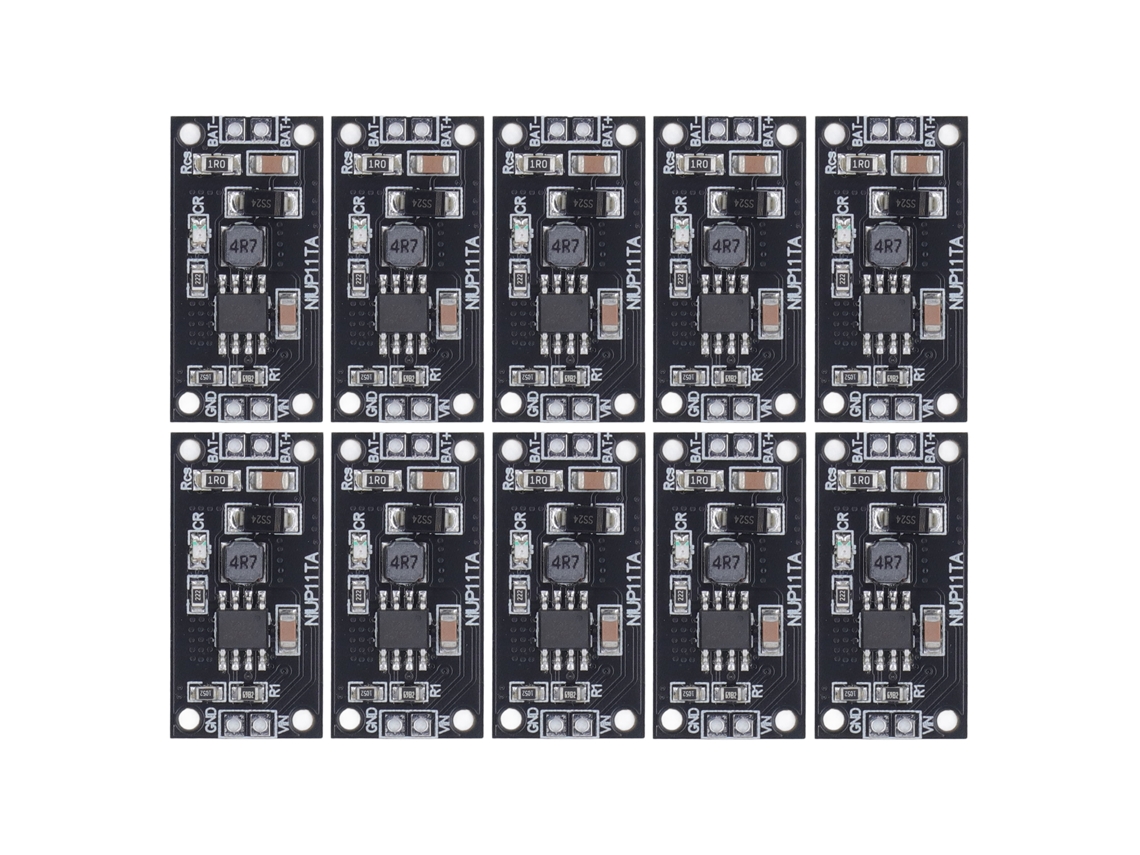 Laxiscreed Carregador De Bateria 10 Peças Para Módulo De Carregamento 8s Ni-mh/ni-cd