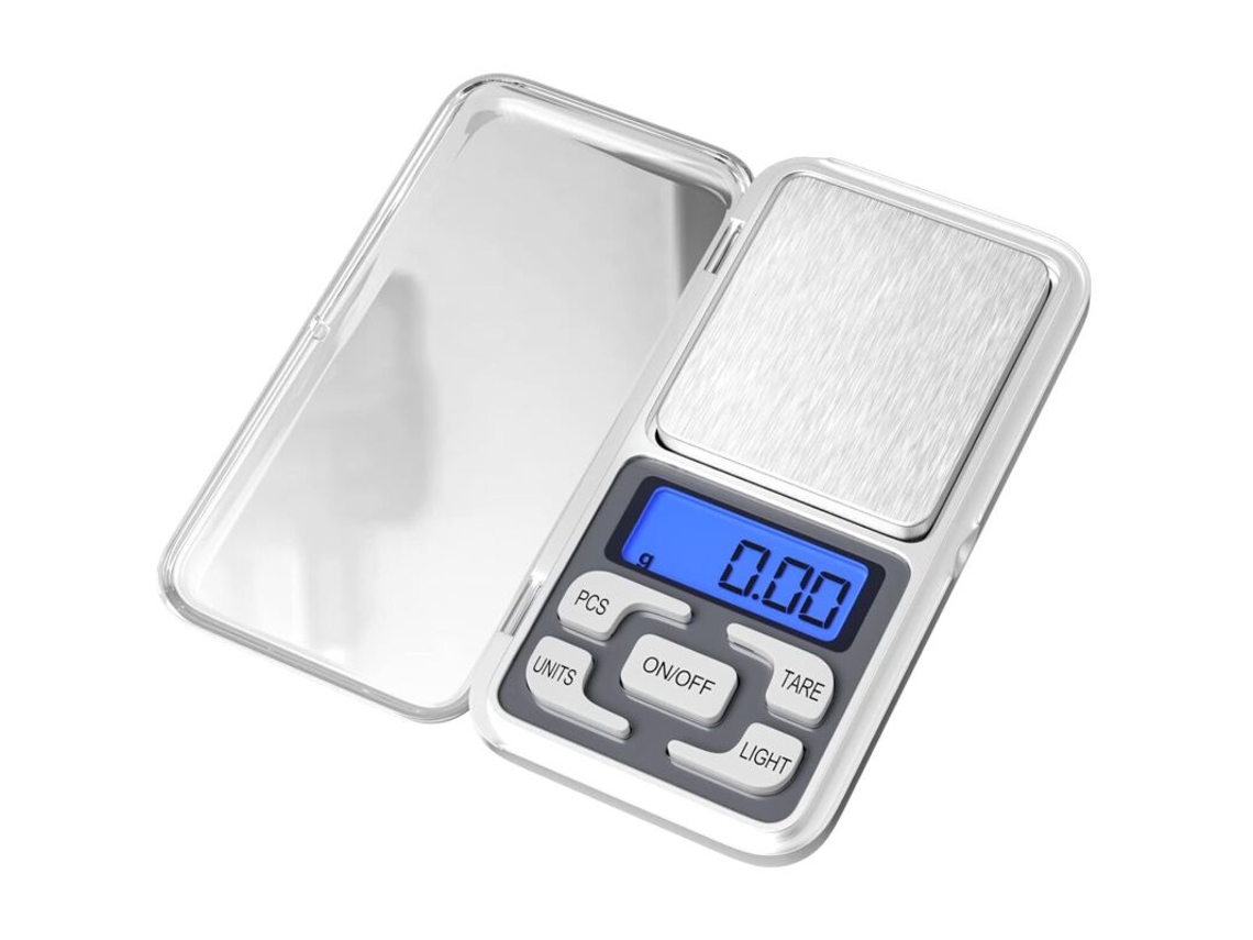 Balança AQUAFORGE 500 G/0,01 G, Visor LED, Para Alimentos, Joias, Medicamentos