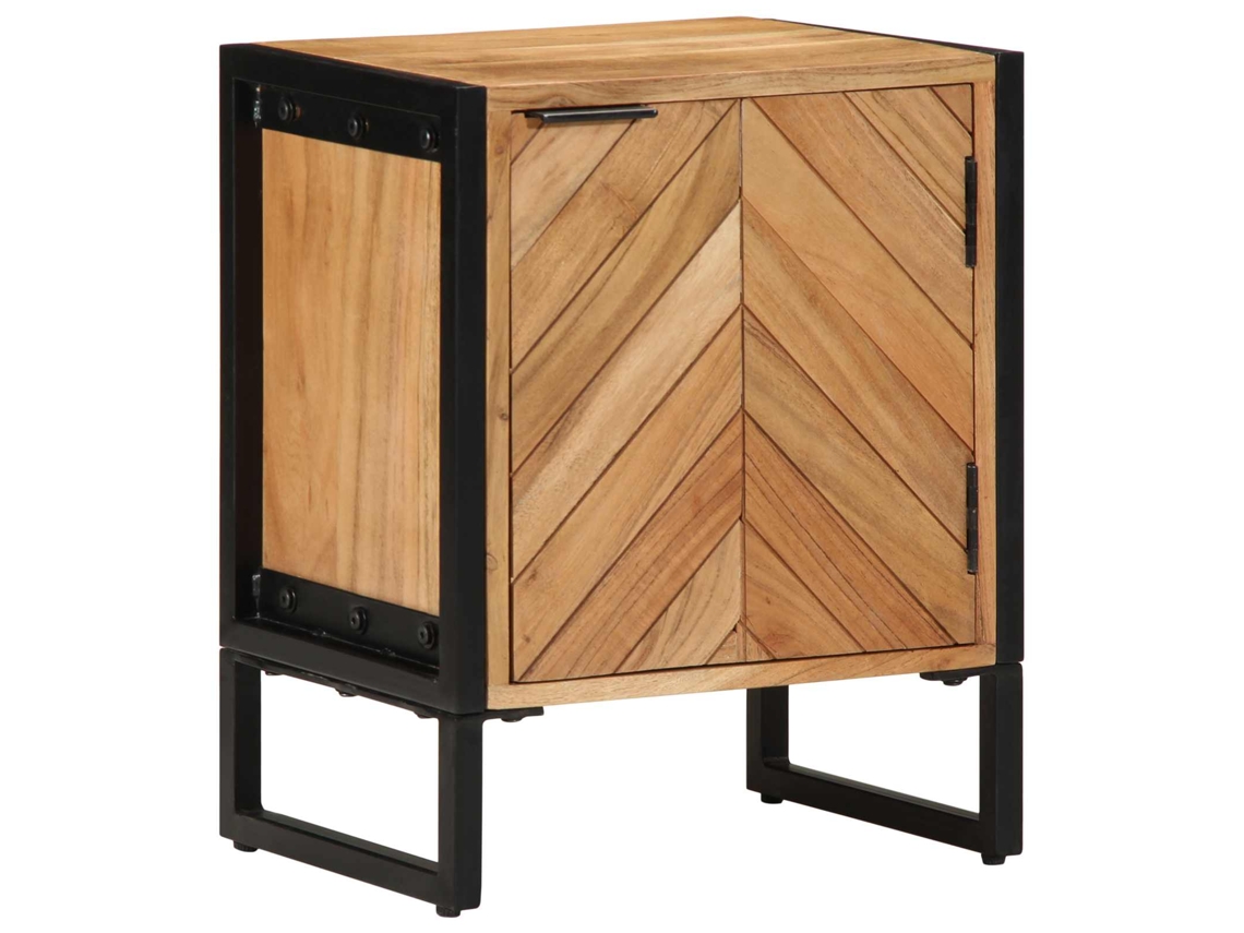 Vidaxl Mesa-de-cabeceira Castanho 40 X 30 X 50 Cm