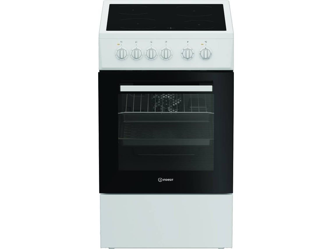 Fogão INDESIT I5V8PMW (Outlet Grade B - 55 L - Vitrocerâmica - Branco)