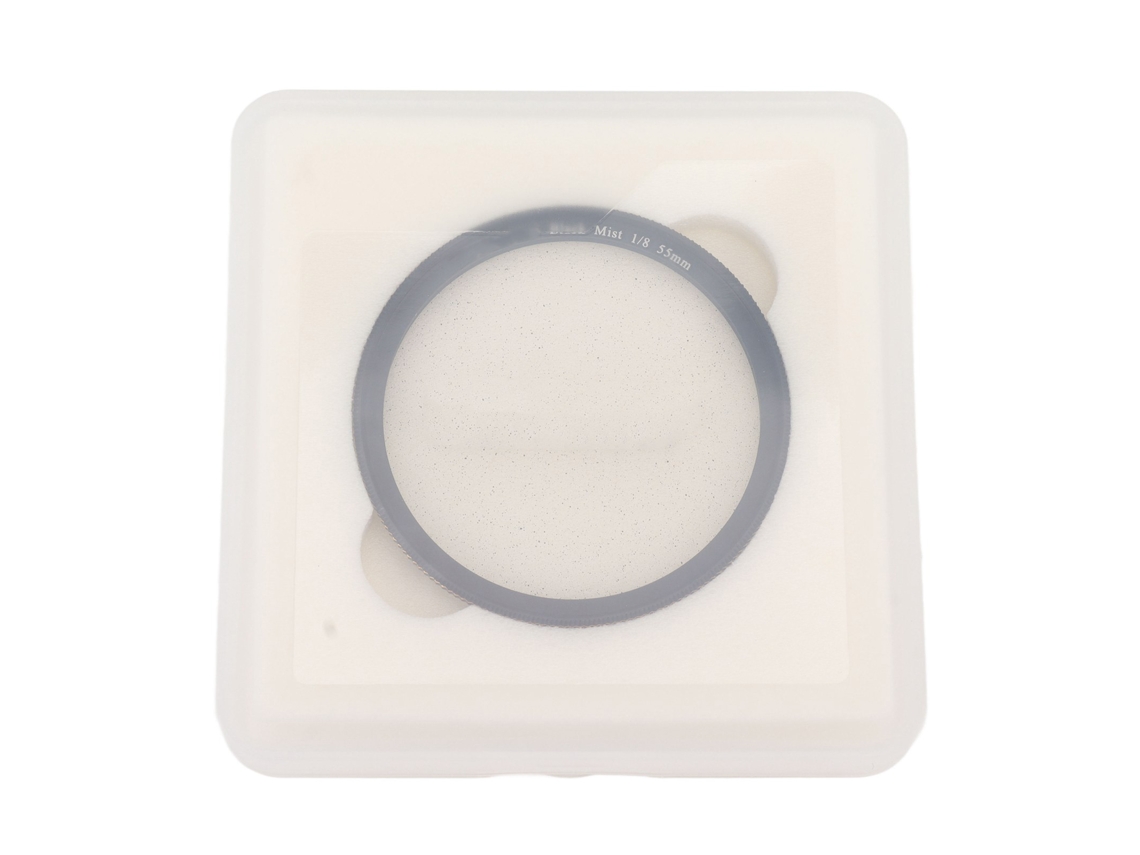 Filtro Black Mist 1/8 Para Cámara 55mm Filtro De Difusión De Vidrio Óptico Efecto Cinemático Suave En Video
