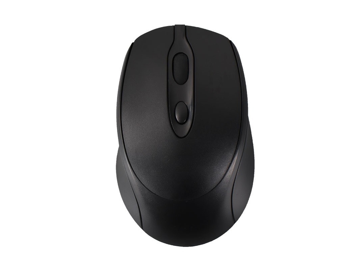 Rato Sem Fios Bluetooth Modo Duplo Silencioso Preto SIURN