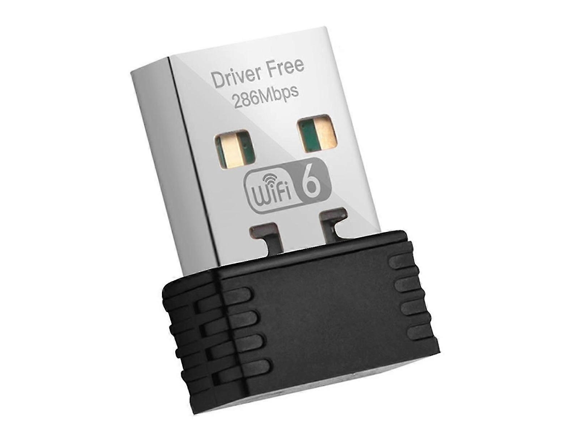 Adaptador Wifi 6 Sem Fio Ax286 802.11ax 2,4 Ghz, Driver Gratuito, Placa De Rede Usb Para Computador Win7/10/11 Slowmoose
