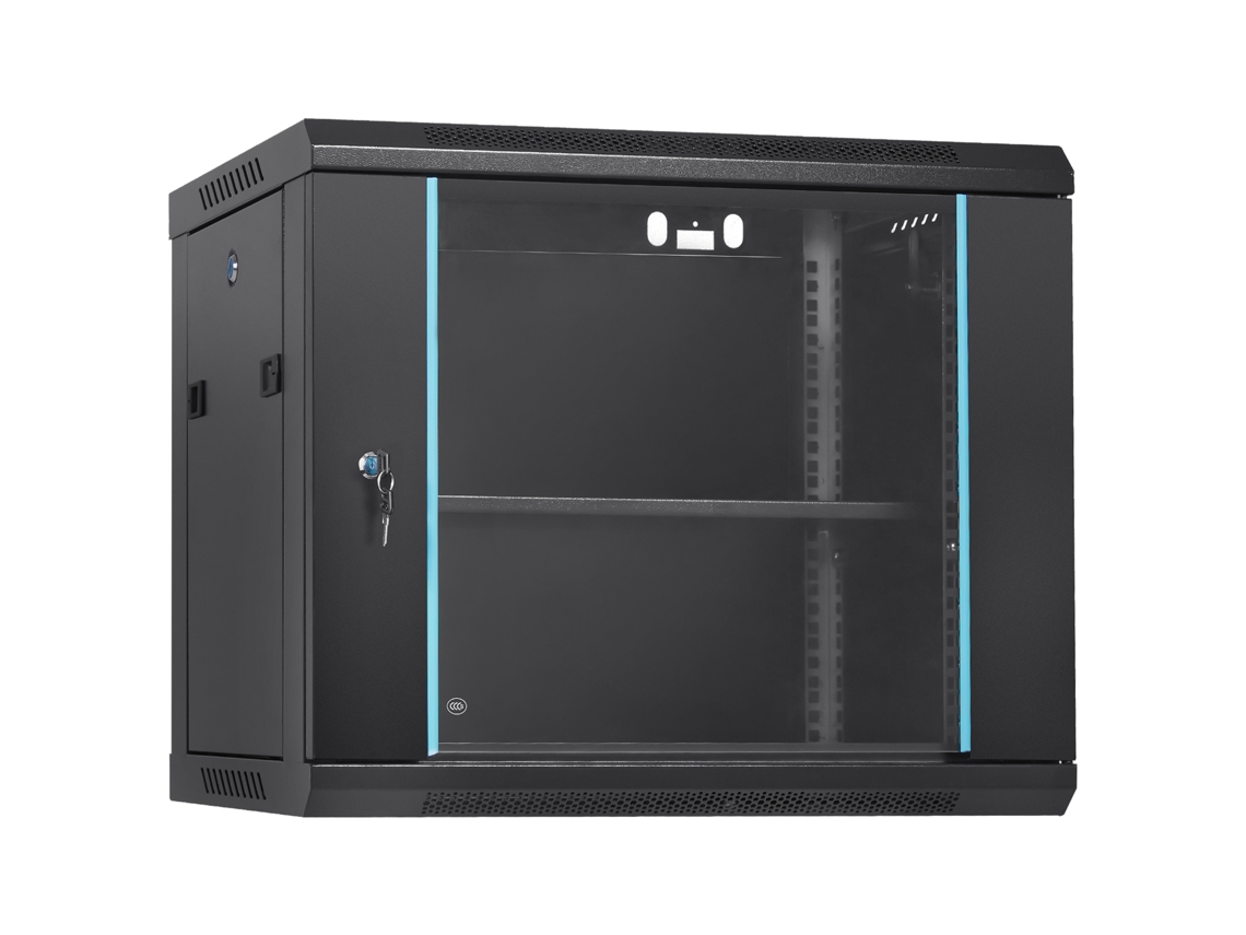 Gabinete de Servidor de Rede para Montagem em Parede VEVOR 9U 15 5 '' de Profundidade