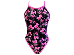 Fato de banho para Mulher TURBO Double Heart Revolution Multicor para Natação (L)