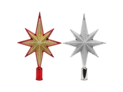 2 Peças de Enfeite de Estrela ALLINLESS