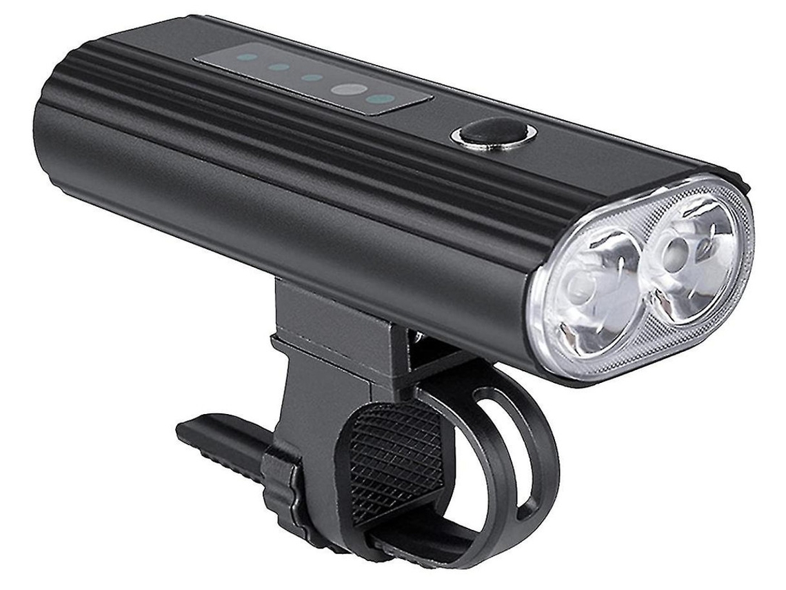 Luzes Bicicleta Usb Recarregavel Ipx8 Mtb/estrada Preto Yizhood
