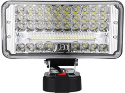 Luz de Trabalho Led, Lâmpada de Bancada Portátil, Holofote a Bateria para Camping Ao Ar Livre SFUSHOS