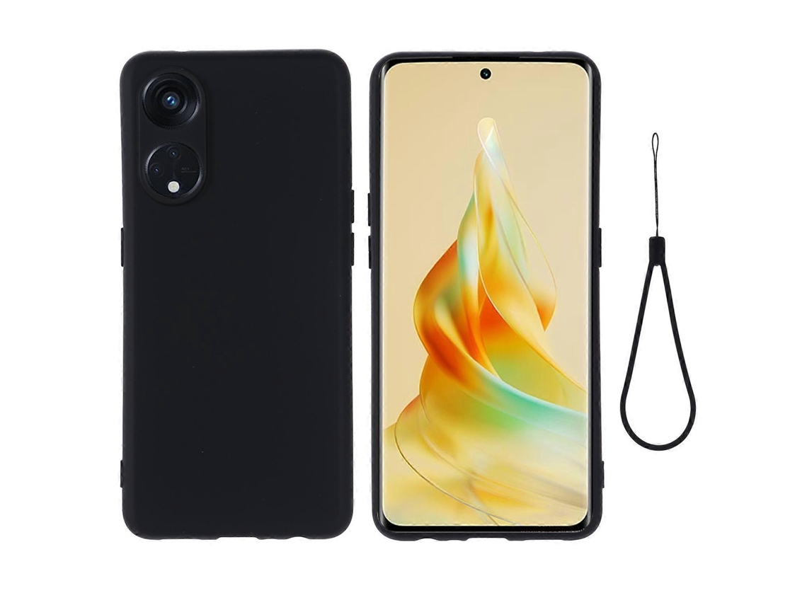 Capa De Silicone Líquido À Prova De Choque Para Oppo Reno8 T 5g / A1 Pro Pure Color