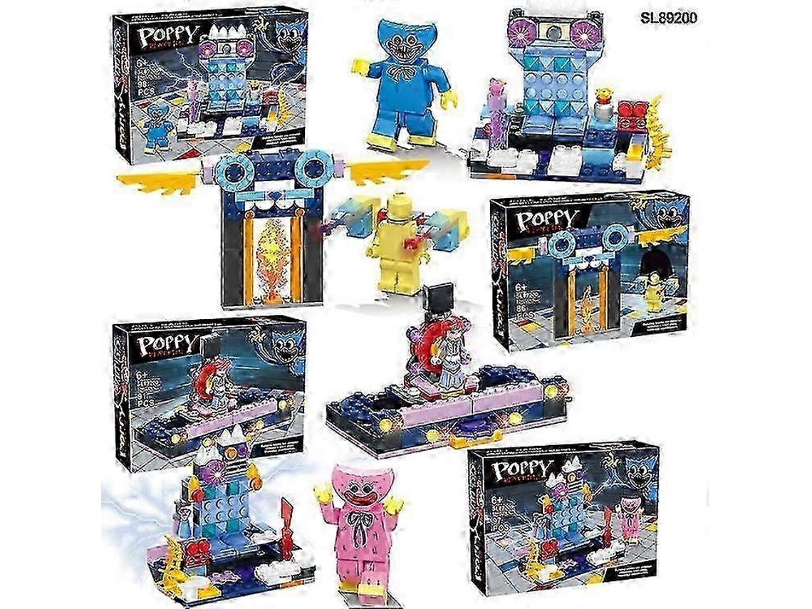 Conjunto De 4 Mini Figuras, De Montar, Para Crianças