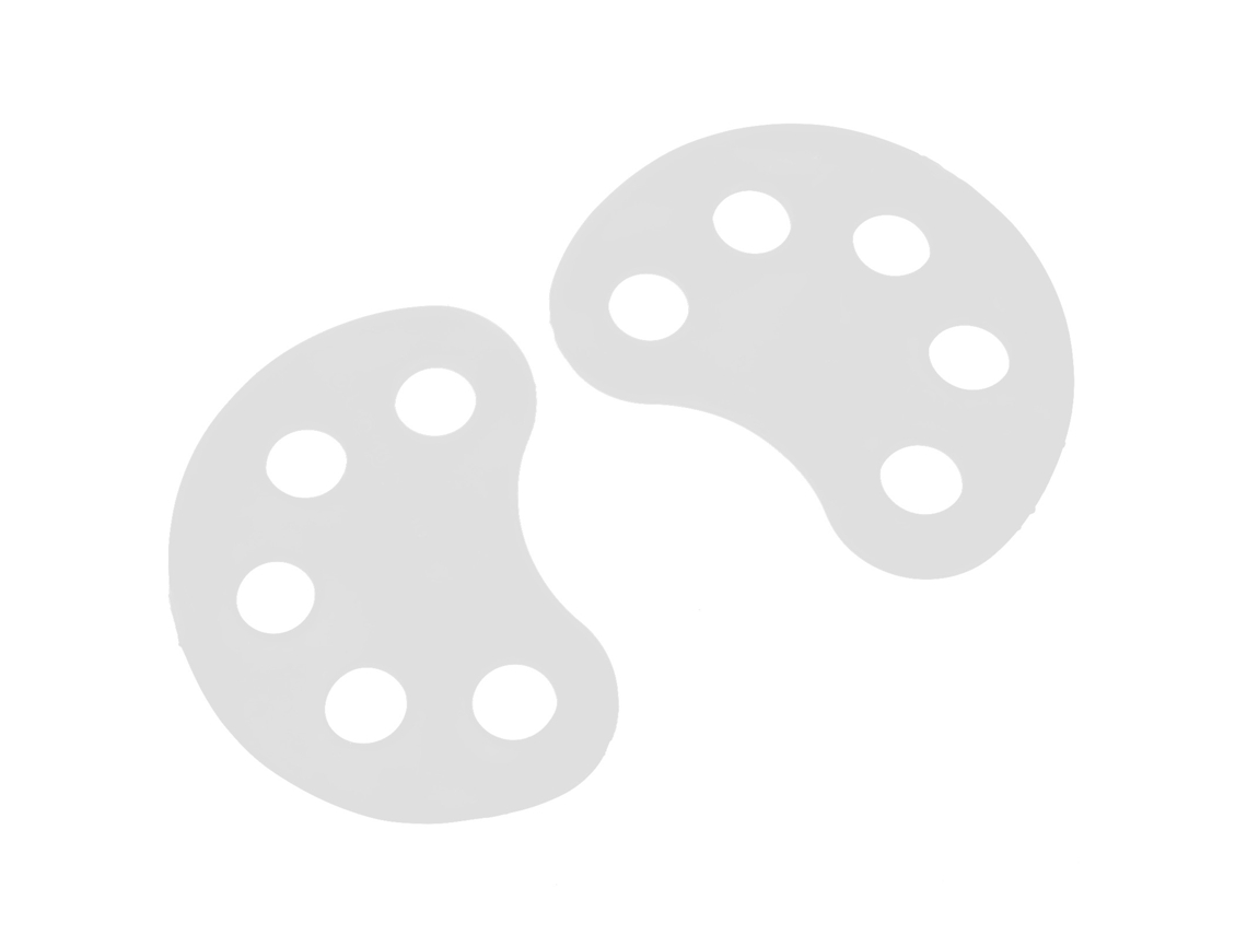 2 Peças de Extensor de Dedos para Guitarra, Portátil e Multifuncional, Acessórios para Instrumentos de Baixo AQUAFORGE