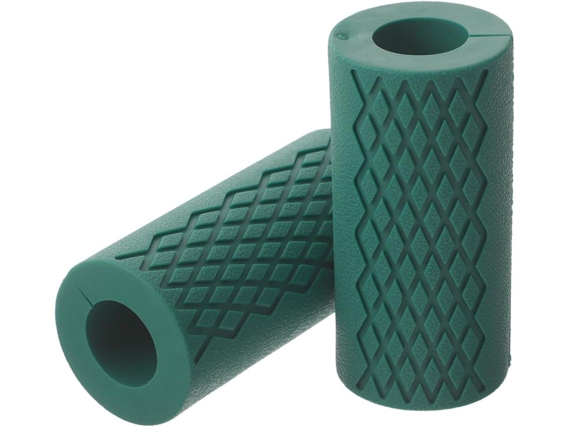 Besportble Protetores De Silicone Para Halteres 10x5 Cm Verdes,