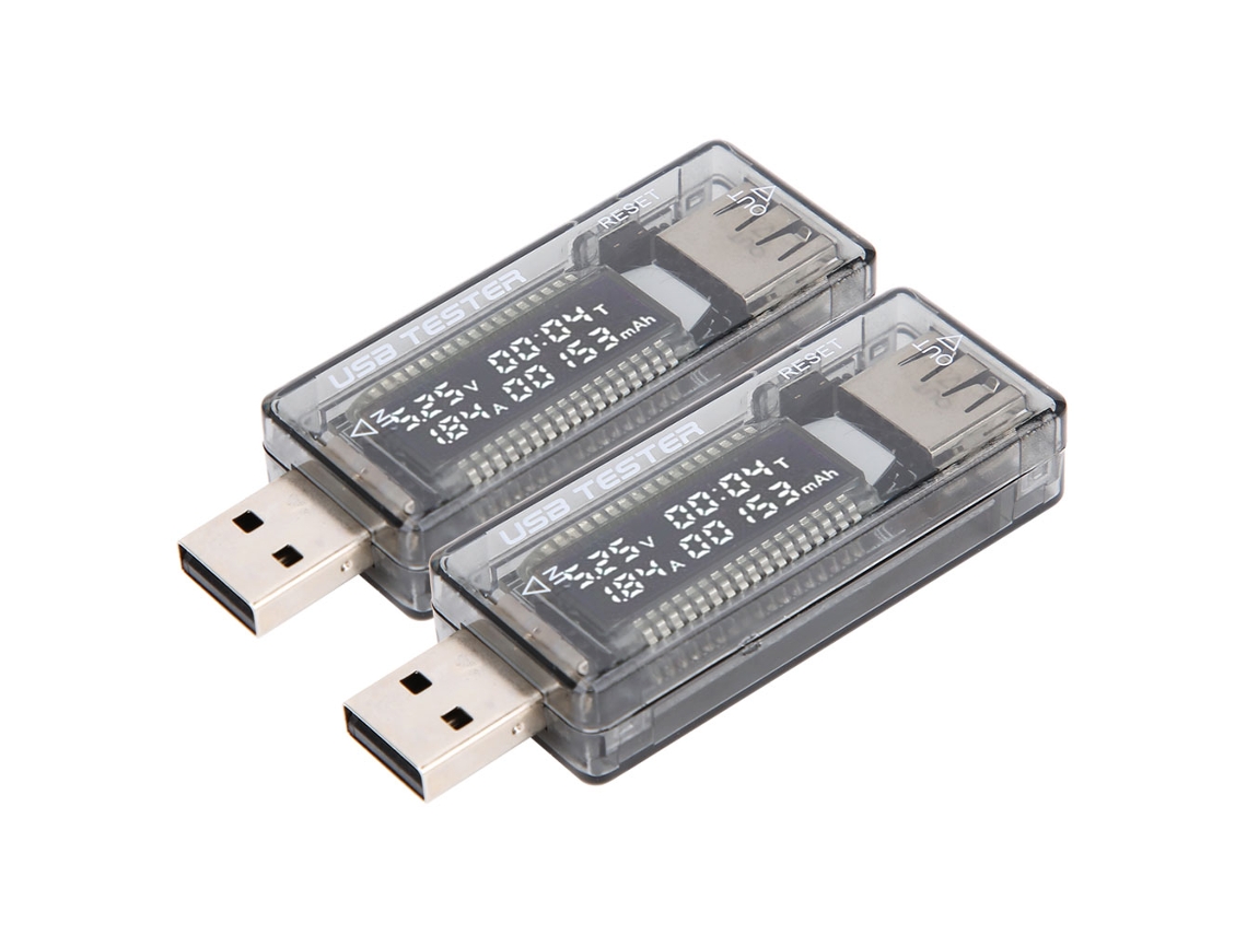 Laxiscreed Testador Digital Para Detecção De Tensão Usb E Medição De Corrente