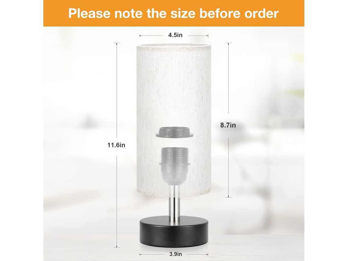 Lâmpada de Mesa Led com Suporte para Celular e Porta canetas S/MARCA