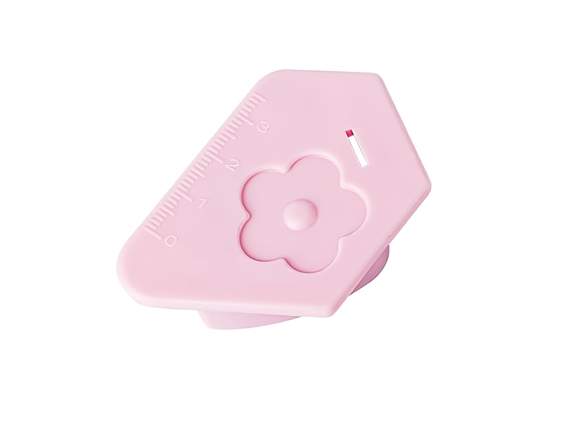 Guia Magnético para Costura, Acessório para Máquina de Costura, Régua Multifuncional, Ferramenta para Bainha MDUG (rosa)