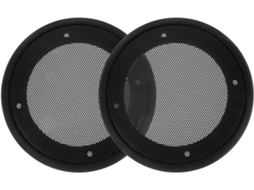 Conjunto De 2 Peças De Proteção Metálica Para Subwoofer E Alto-falantes De Carro - Preto