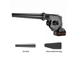 2-in-1 Electric Blower Vacuum Cleaner 21v 2 Battery 150mph 706cfm