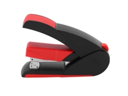 Grapadora Portátil Ergonômica 20 Folhas 100 Clavijas Para Escritório Escritório 5652 Preto Vermelho