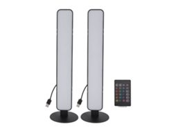 2026 barra de Luz Rgb para Jogos com Controle Remoto de 24 Teclas Usb, Luz Ambiente para Pc, Tv e Decoração de Quarto