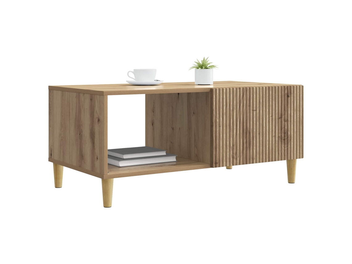 Mesa de Centro Carvalho Arttisan 90 X 50 X 40 Cm MAISON EXCLUSIVE