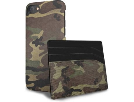 Capa I-PAINT Hard Card Camo iPhone 7, 8 Castanho