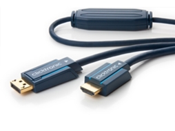 Cabo Adaptador Clicktronic Para Displayport™ Ativo Para Hdmi™ (full Slowmoose
