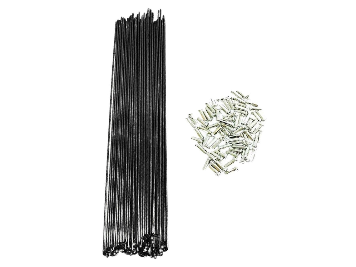 Raios E Bicos De Bicicleta, Raios J Bend, Raios De Bicicleta, 280 Mm, Pretos, 36 Peças Olysi Shop