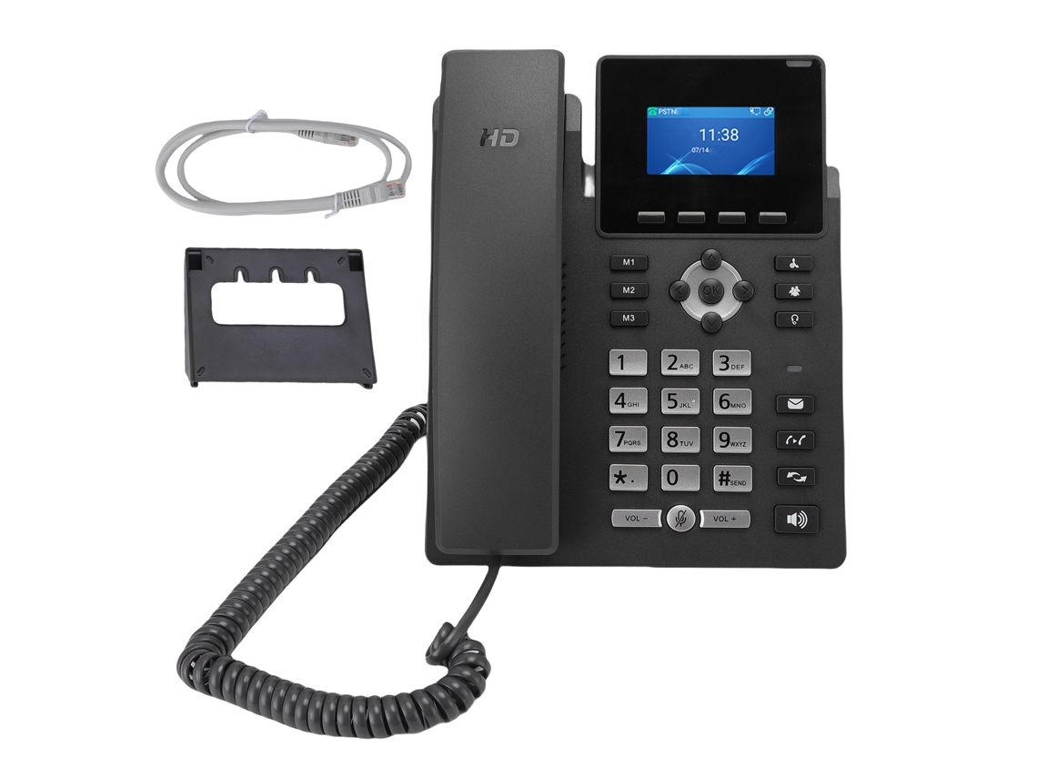 Telefone Ip EOOCOO (tela Colorida de 2,4 Polegadas Open Sip)
